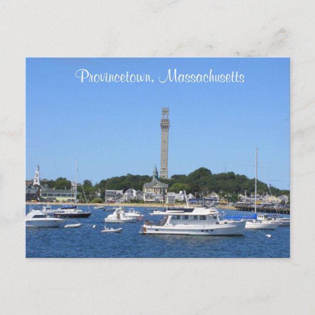 Cape Cod Provincetown Massachusetts Postkarte (Vorderseite)