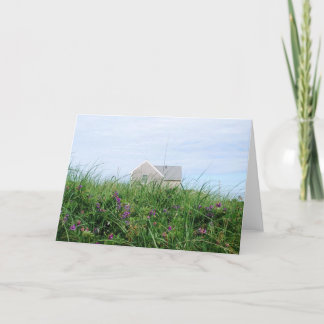 Cape Cod-Strand-Haus-Anmerkungs-Karte Karte
