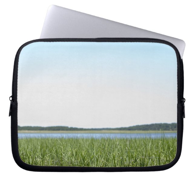 Cape Cod-Sumpf Laptopschutzhülle (Vorderseite)