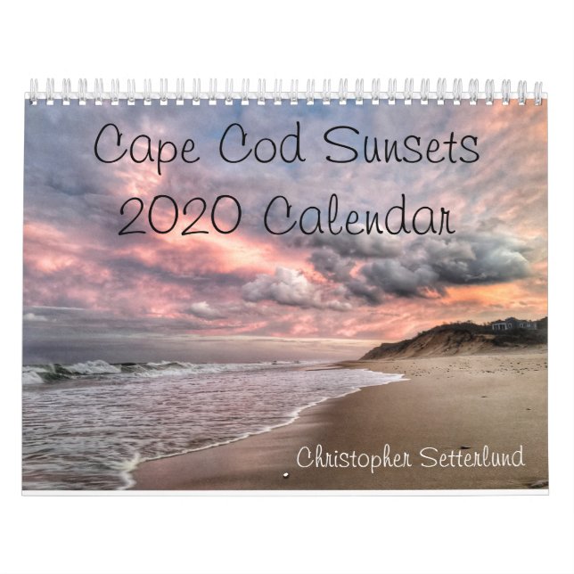 Cape Cod Sunsets 2020 Kalender (Titelbild)