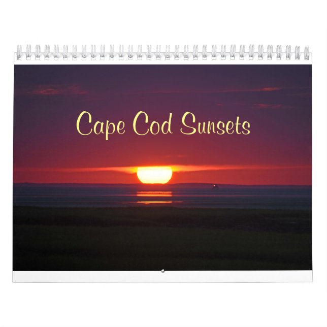 Cape Cod Sunsets Calendar Kalender (Titelbild)