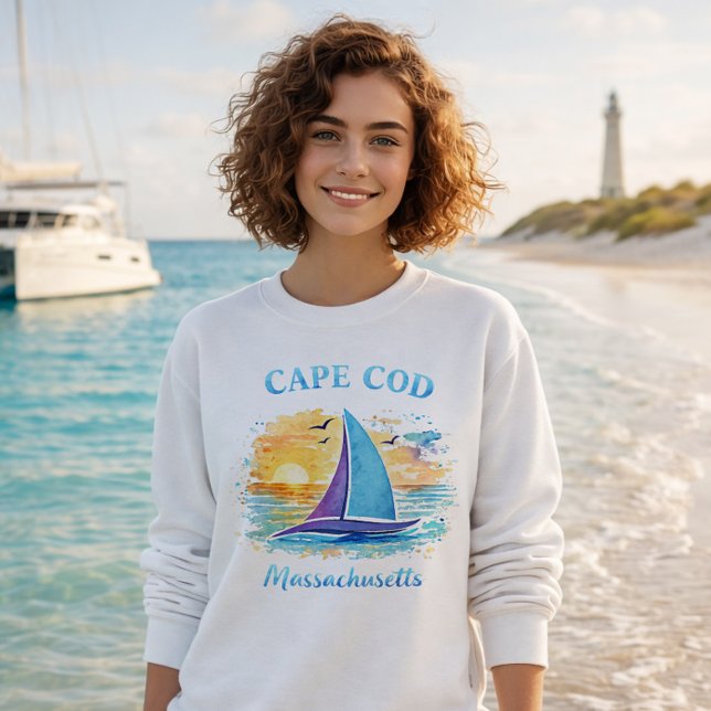 Cape Cod Süße Strandsweatshirt Sweatshirt (Von Creator hochgeladen)