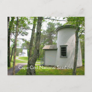 Cape Cod, Three Sisters Lighthouse Postkarte