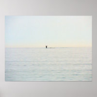 Cape Cod Whale Tail Nautical Ocean Poster