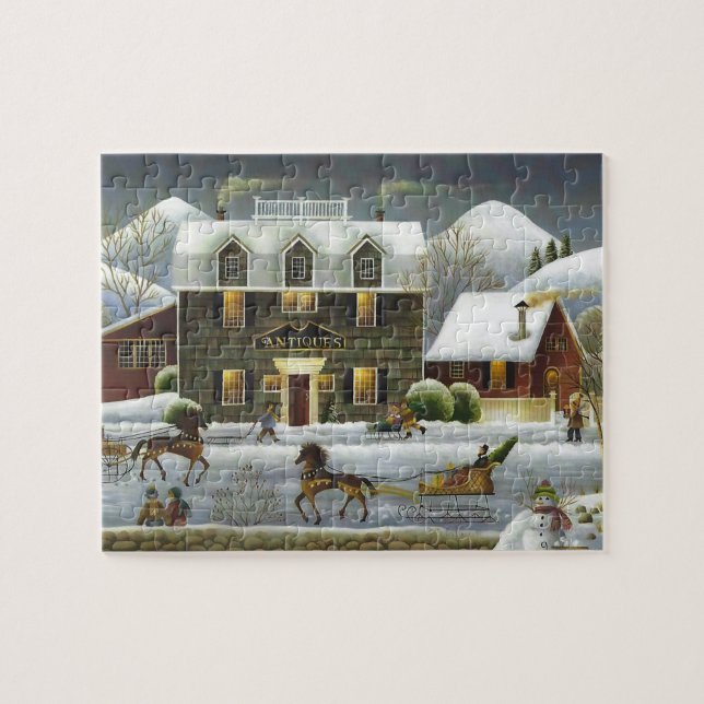 Cape Cod Winter Puzzle (Horizontal)