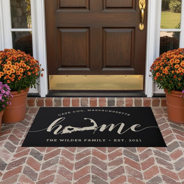 Cape Cod Zuhause Town Personalisiert Fußmatte (Von Creator hochgeladen)