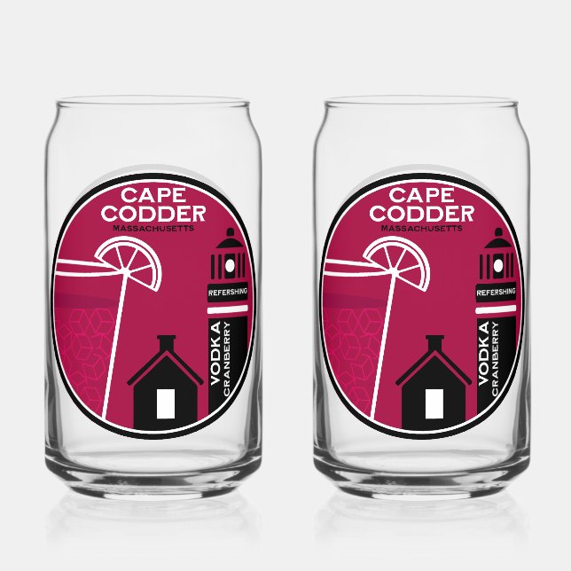 Cape Codder Cocktail Dosenglas (Vorderseite)