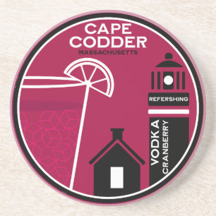 Cape Codder Cocktail Getränkeuntersetzer