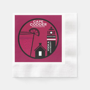 Cape Codder Cocktail Serviette