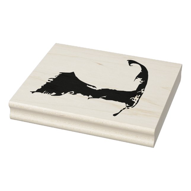 Cape Code Massachusetts Map Gummistempel (Stempel)