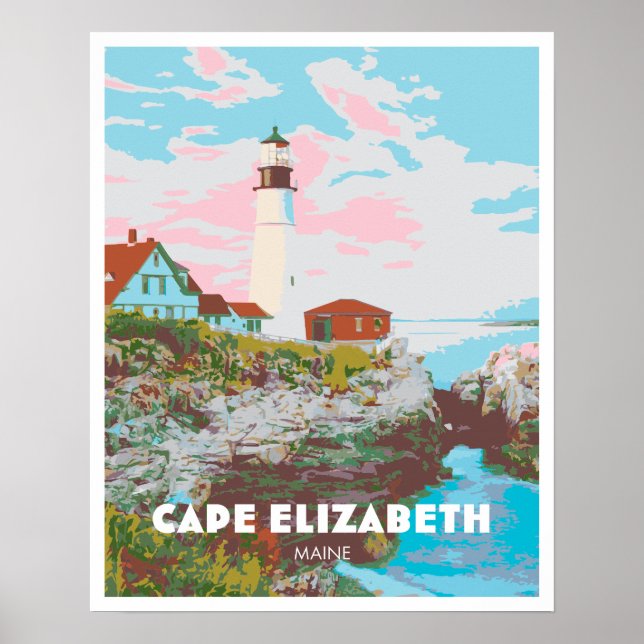 Cape Elizabeth Poster (Vorne)