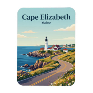 Cape Elizabeth USA Magnet