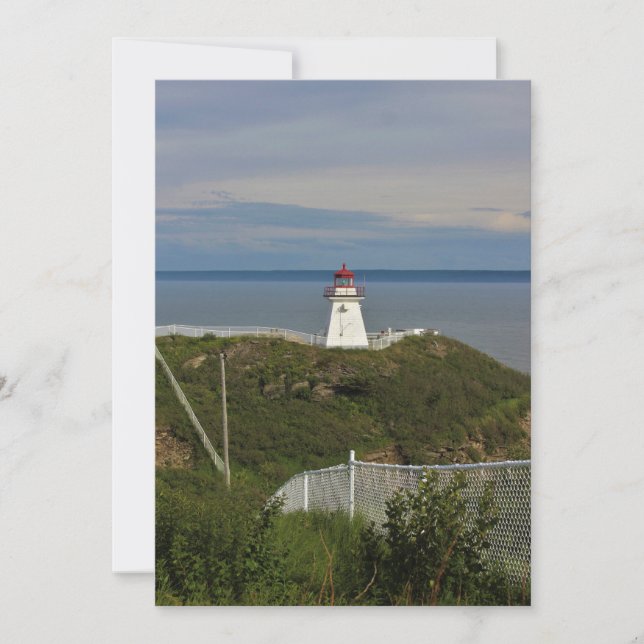 Cape Enrage Lighthouse (Vorderseite)