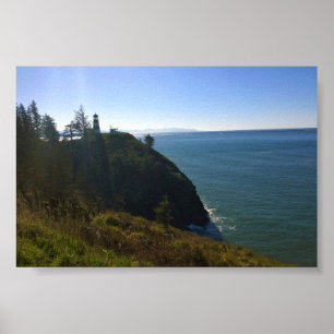 Cape Enttäuschung Lighthouse, Washington Poster
