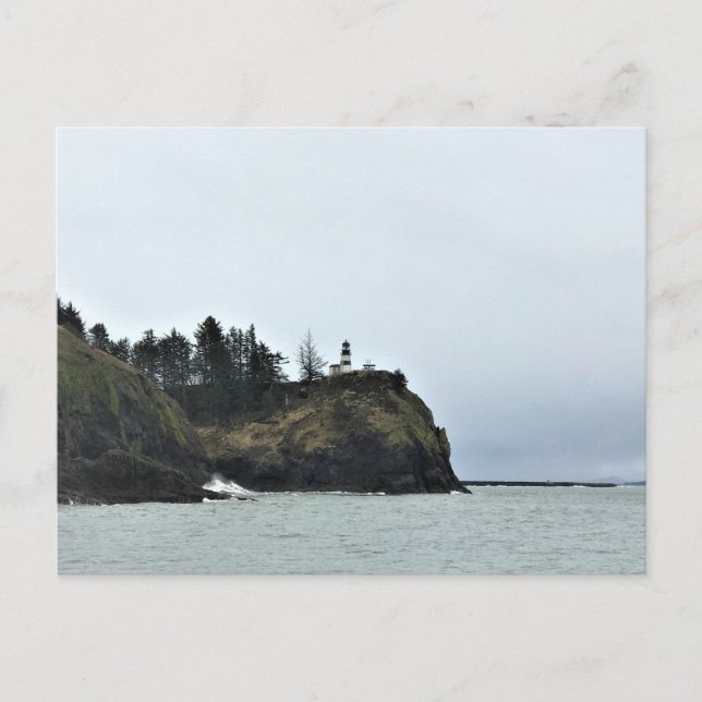 Cape Enttäuschung Lighthouse, Washington Postkarte (Vorderseite)