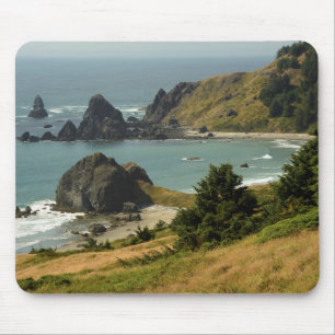 Cape Ferrelo, Vista, Ocean, Sea Stacks, Cove Mousepad