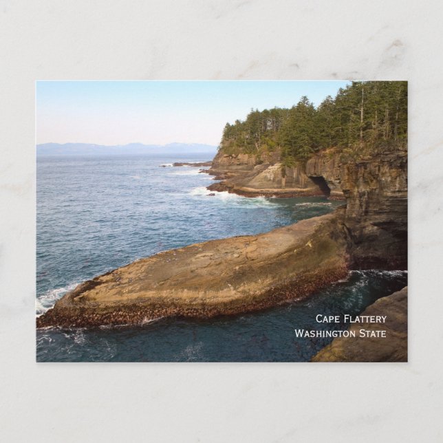 Cape Flattery Postcard Postkarte (Vorderseite)