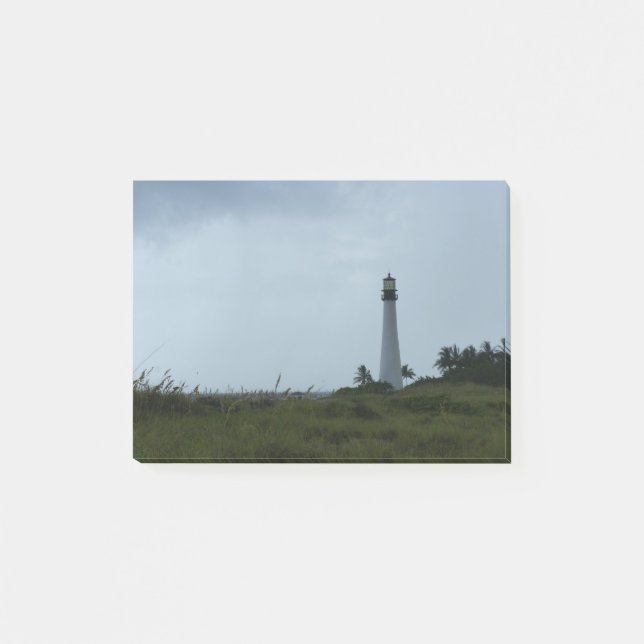 Cape Florida Leuchtturm Post-it Klebezettel (Vorderseite)