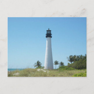 Cape Florida Lighthouse Postkarte