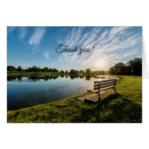 Cape Girardeau Landkreis Park Bench Sunset