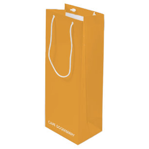Cape Gooseberry, gelbe Farbe Geschenktüte Für Weinflaschen