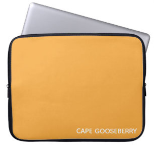 Cape Gooseberry, gelbe Farbe Laptopschutzhülle