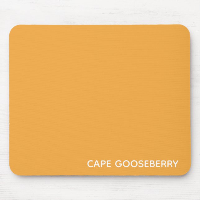 Cape Gooseberry, gelbe Farbe Mousepad (Vorne)