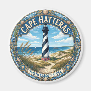 Cape Hatteras Leuchtturm Buxton North Carolina Magnet