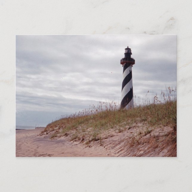Cape Hatteras Leuchtturm Postkarte (Vorderseite)