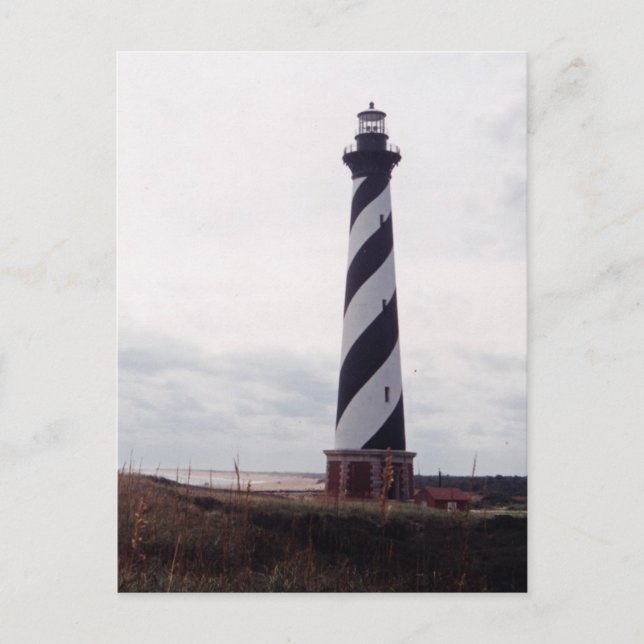 Cape Hatteras Leuchtturm Postkarte (Vorderseite)