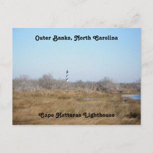 Cape Hatteras Lighthouse #1 OBX Postkarte