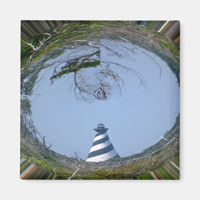 Cape Hatteras Lighthouse aus der Wetlands-Reihe Magnet (Vorne)
