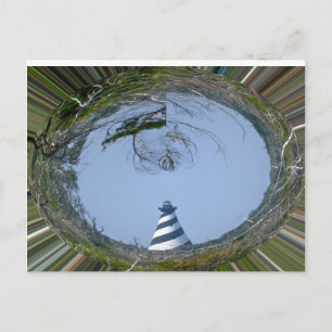 Cape Hatteras Lighthouse aus der Wetlands-Reihe Postkarte