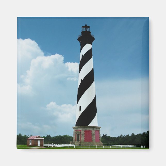 Cape Hatteras Lighthouse Außenbanks NC Magnet (Vorne)