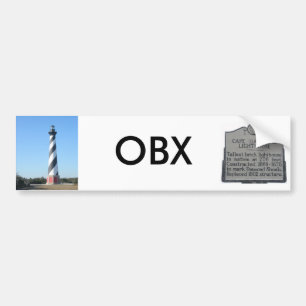 Cape Hatteras Lighthouse Autoaufkleber #1 OBX