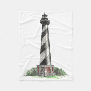 Cape Hatteras Lighthouse Fleecedecke