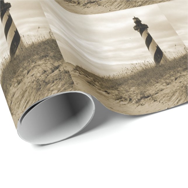 Cape Hatteras Lighthouse Geschenkpapier (Rolleneckpunkt)