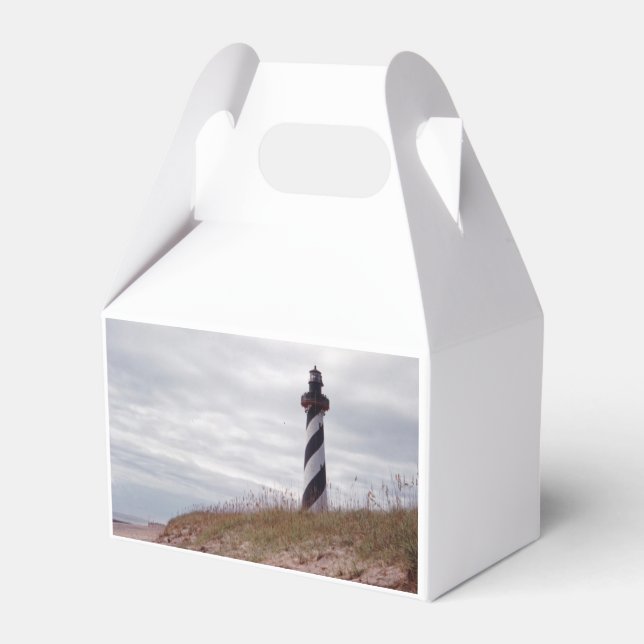 Cape Hatteras Lighthouse Geschenkschachtel (Rückseite)