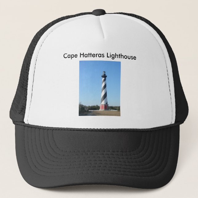 Cape Hatteras Lighthouse Hat Truckerkappe (Vorderseite)