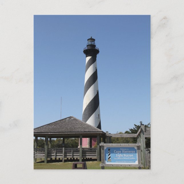 Cape Hatteras Lighthouse NC, carte postale (Devant)