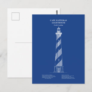 Cape Hatteras Lighthouse - North Carolina - AD Postkarte