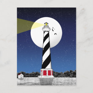 Cape Hatteras Lighthouse North Carolina Postkarte