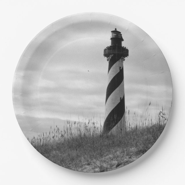 Cape Hatteras Lighthouse Pappteller (Vorderseite)
