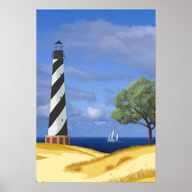 Cape Hatteras Lighthouse Poster (Vorne)