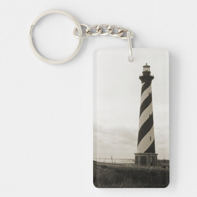 Cape Hatteras Lighthouse Schlüsselanhänger (Vorderseite)