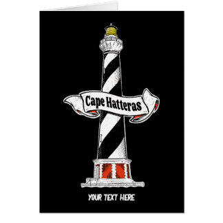 Cape Hatteras Lighthouse Schwarzweiß