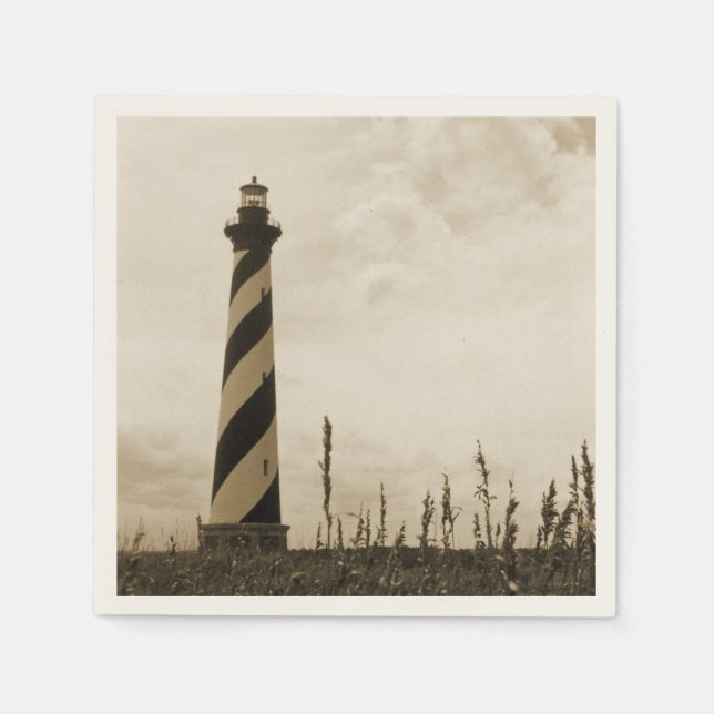 Cape Hatteras Lighthouse Serviette (Vorderseite)