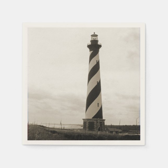 Cape Hatteras Lighthouse Serviette (Vorderseite)