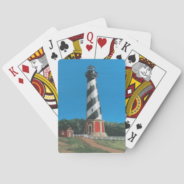 Cape Hatteras Lighthouse Spielkarten (Rückseite)