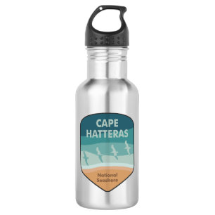 Cape Hatteras National Seashore Seagulas Edelstahlflasche